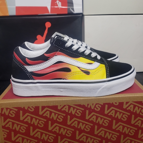 Vans Old Skool"Flame" Lowtop - Picture 2 of 4
